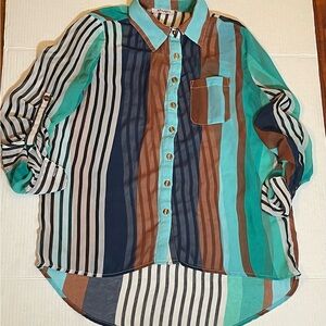 Xtaren Multicolor Striped Shirt